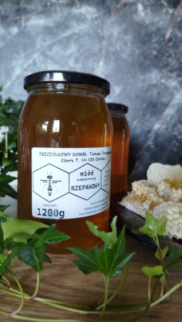 Miód rzepakowy 2025 - 1200 g DOSTĘPNY !!!