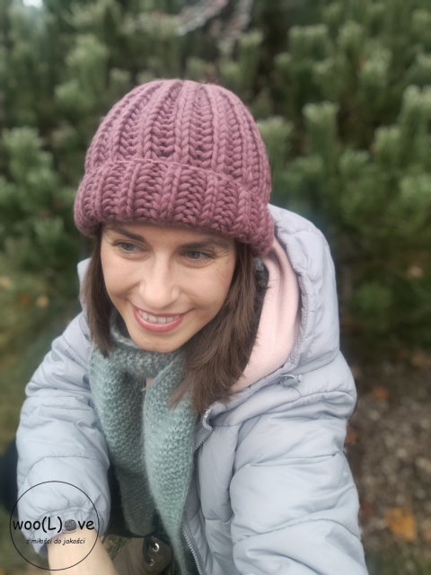 czapka 100% wełna czapka 100% wełna